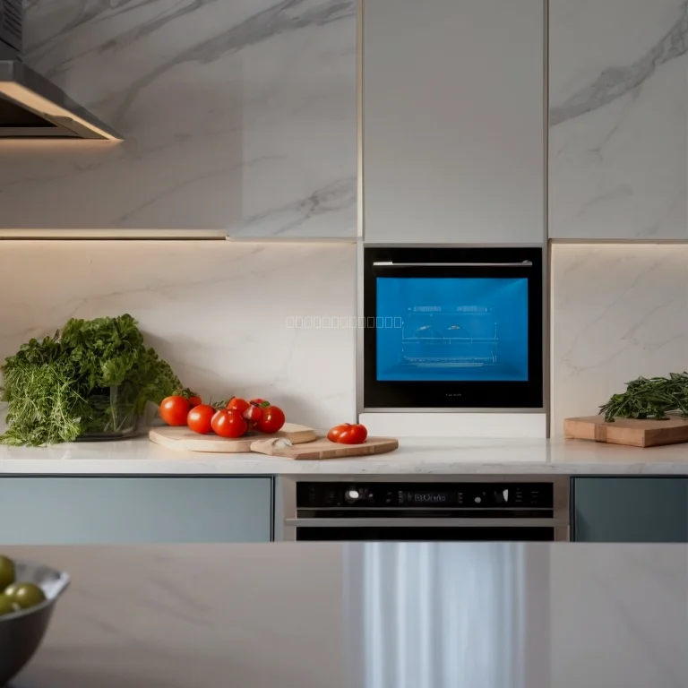 Touch-Display des AI Ovens